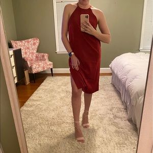 ❤️ Sateen Halter Dress